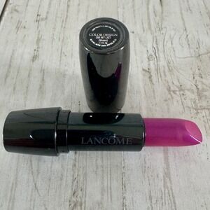 Lancome Color Design Lipstick 356 Hit List Sheen Magenta Pink 0.14oz 4g